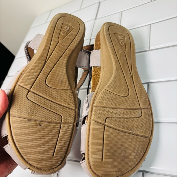 Earth Birdine Gray Women's Comfort Sandals 12M - Picture 5 of 10